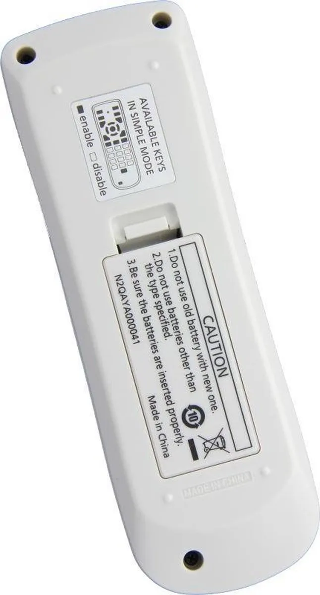 Panasonic 6451055569 Beamer Afstandsbediening