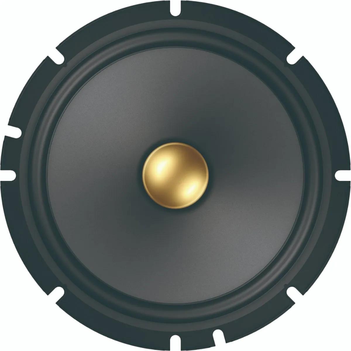 Pioneer TS-A1601C Autospeakers 350W - 4 Stuks Zwart/Goud