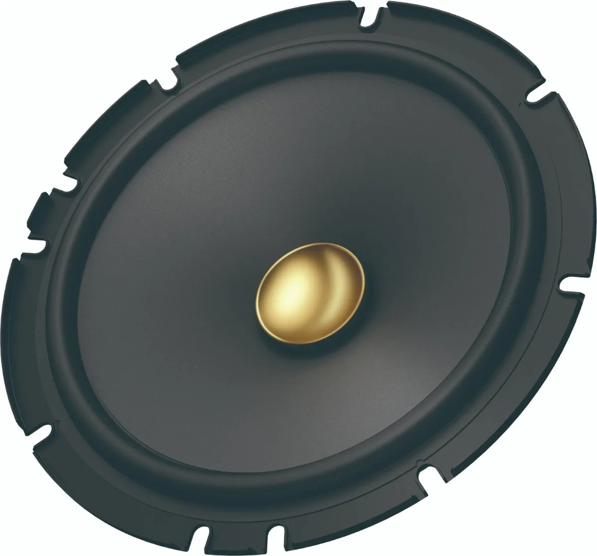Pioneer TS-A1601C Autospeakers 350W - 4 Stuks Zwart/Goud