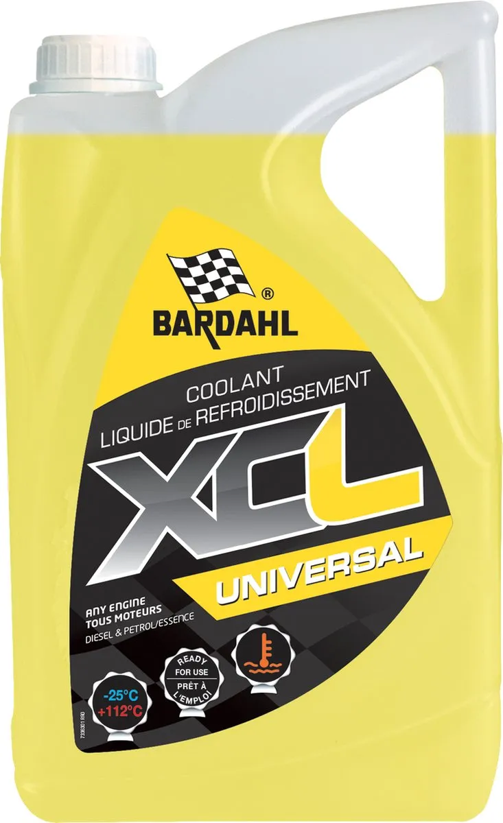 Bardahl Koelvloeistof -25°C 5L