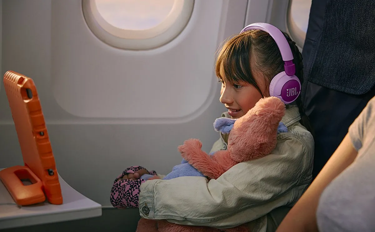 JBL Junior 320BT Kinderkoptelefoon - Turquoise - 50u batterij