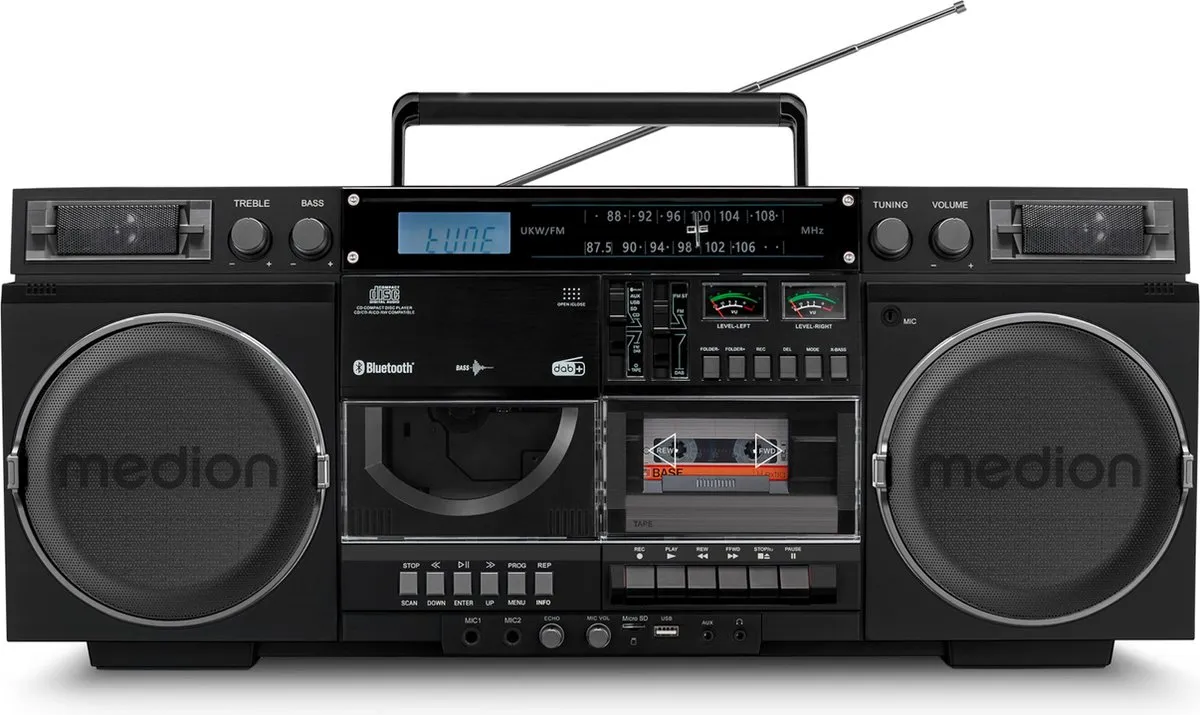Medion MD44538 Cassetterecorder