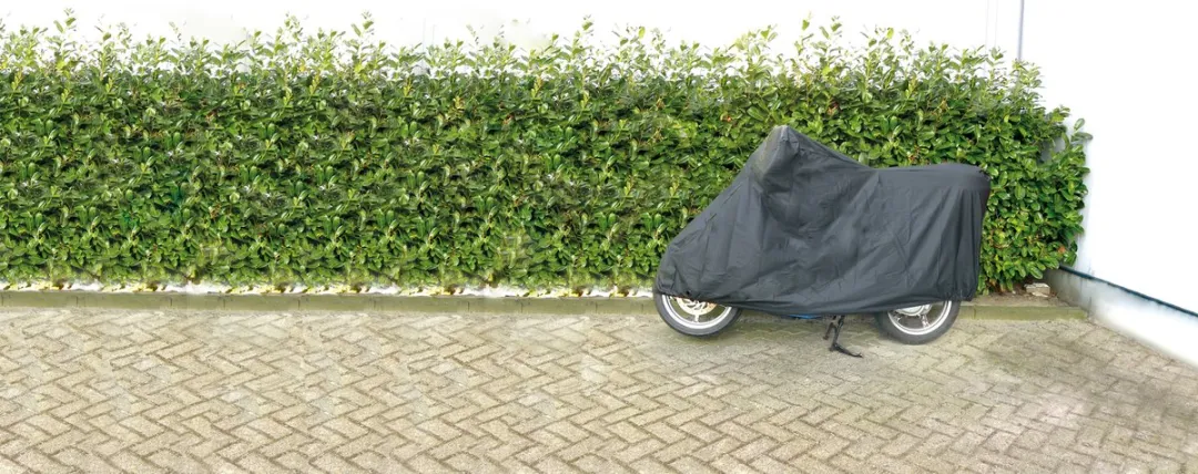 Carpoint Scooterhoes M 203x89x120cm - Zwart