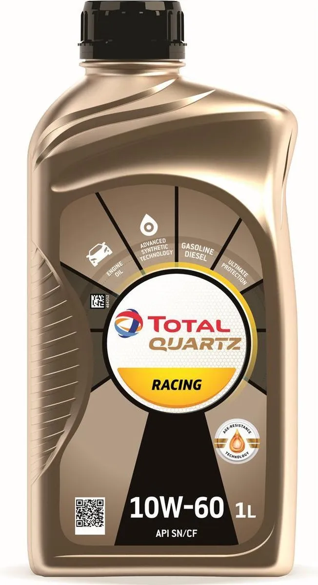 Total Quartz Racing 10W60 Motorolie 1 Liter