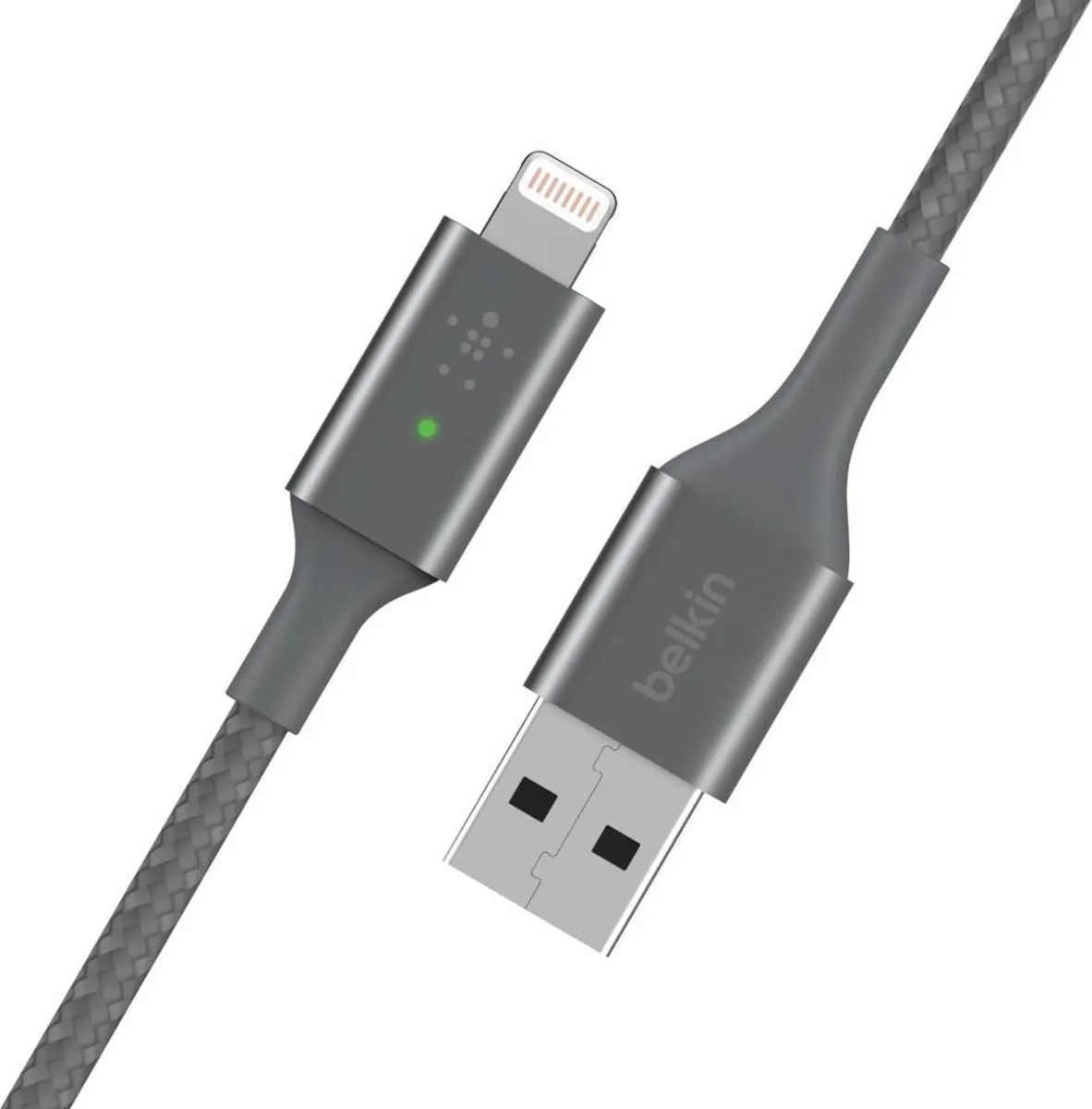 Belkin Boost-Up Charge CAA007bt04GR Telefoniekabel - USB-A naar Lightning - Grijs - afbeelding 6 van 6