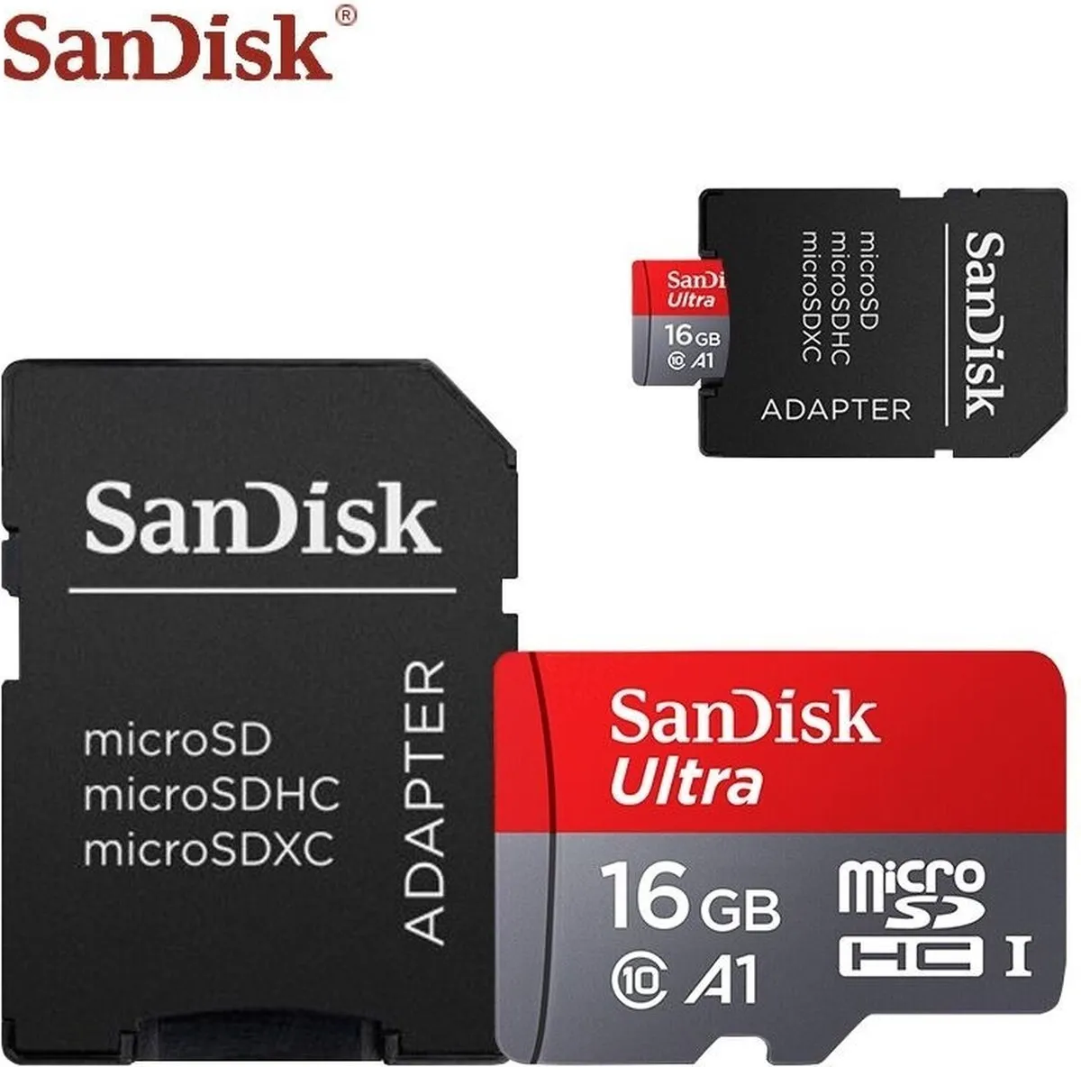SanDisk Ultra Micro SDXC 128GB - UHS-I A1 - met adapter - afbeelding 6 van 6