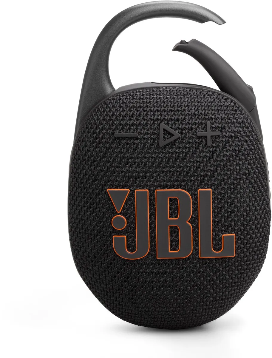 JBL Clip 5 Draadloze Bluetooth Speaker - 7W - 12 uur - IP67 - Zwart
