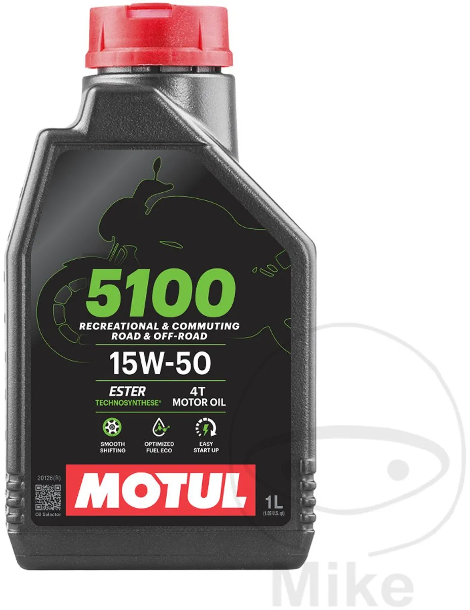 Motul 5100 4T 15W50 Motorolie 1L