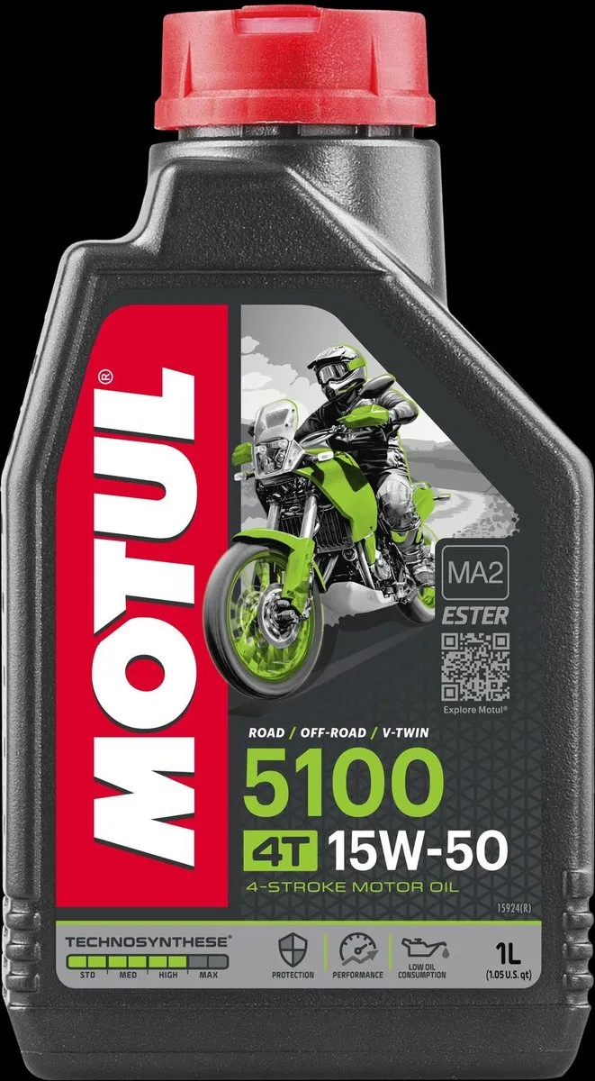Motul 5100 4T 15W50 Motorolie 1L
