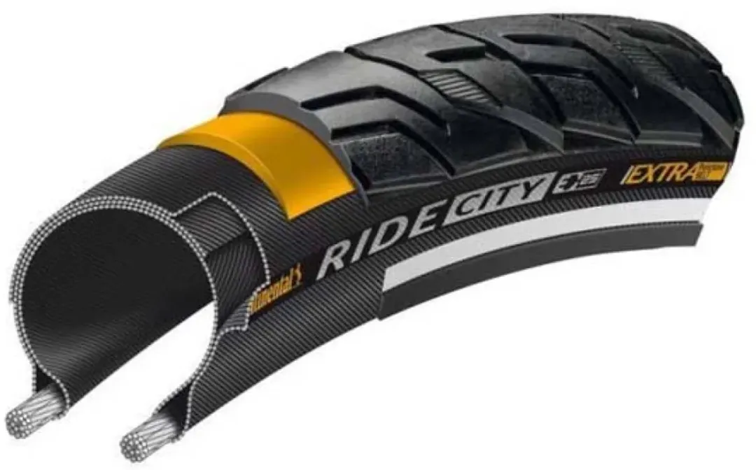 Continental City Ride 26x1.75 Buitenband - 47-559 - Zwart