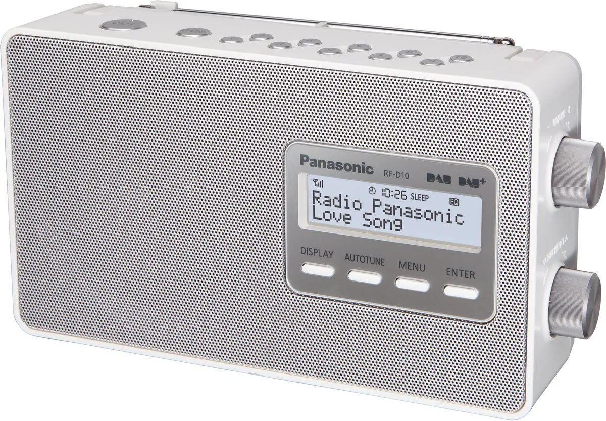 Panasonic D10EG-W DAB+ Radio - Wit