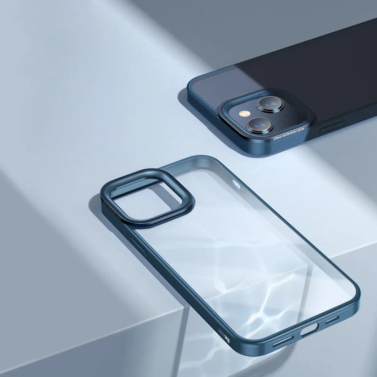 Baseus Hoesje iPhone 13 TPU Transparant Blauw