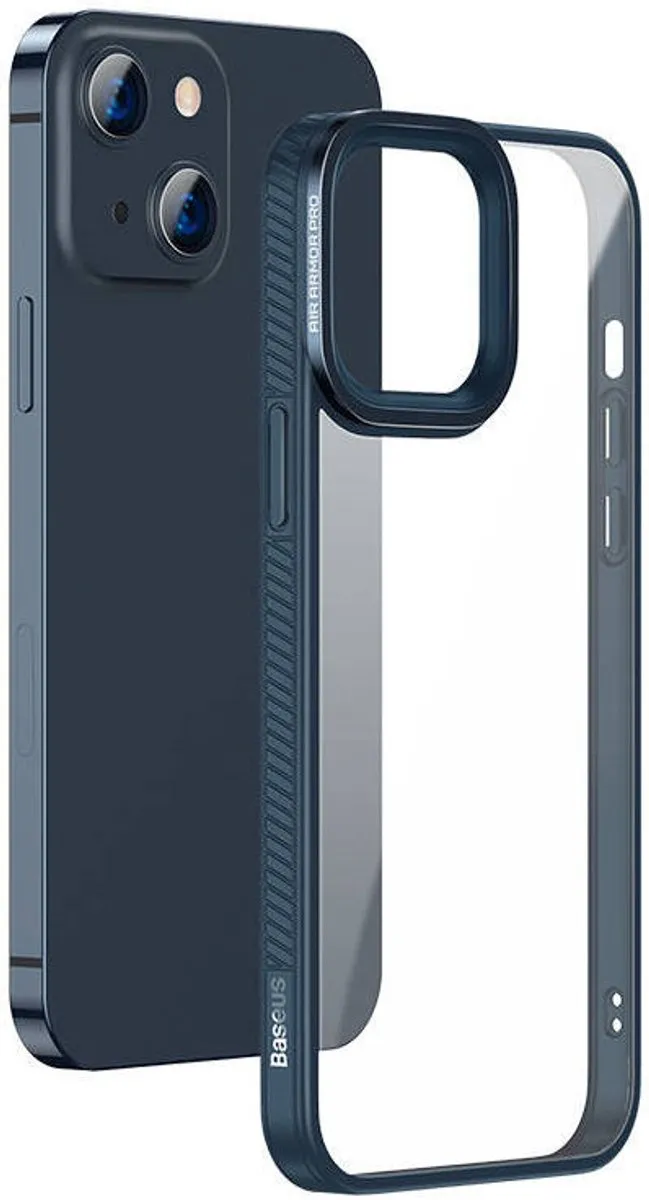 Baseus Hoesje iPhone 13 TPU Transparant Blauw