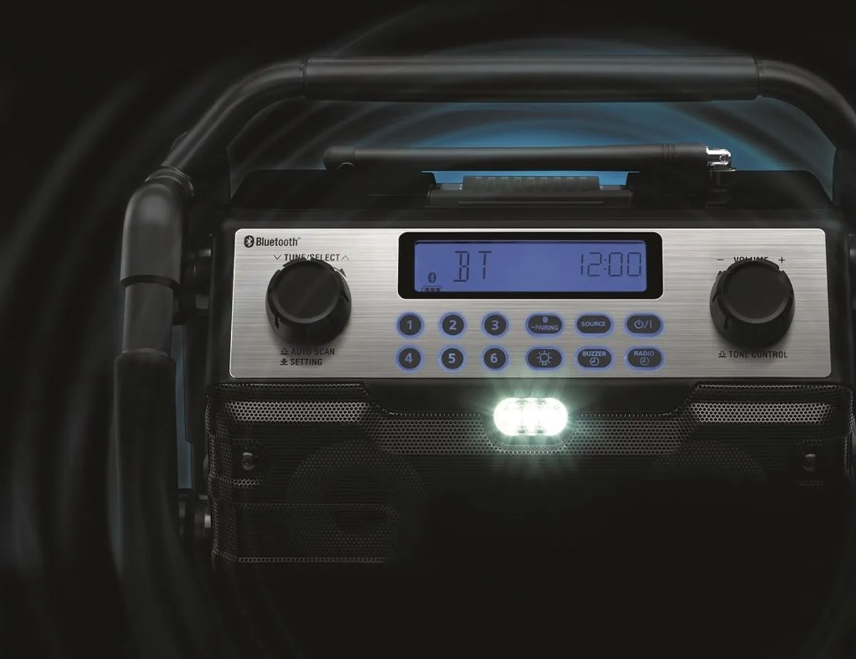 Panasonic EY37A2 Bouwradio - Bluetooth - 9W - Zwart