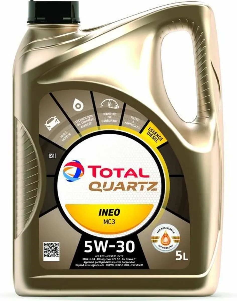 Total Quartz Ineo MC3 5W30 Motorolie - 5L