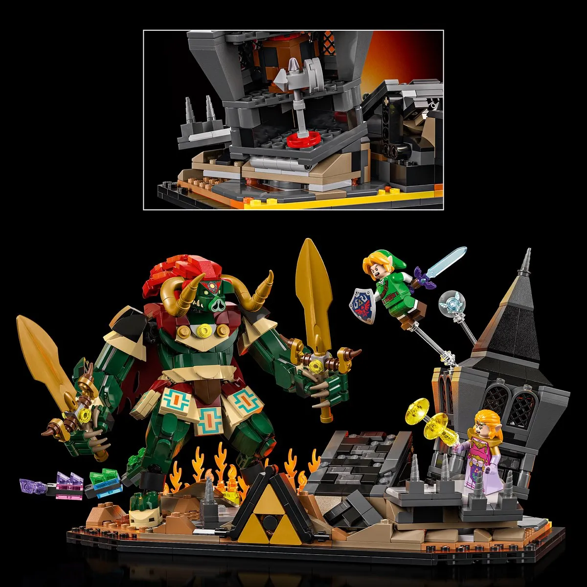 LEGO The Legend of Zelda Ocarina of Time The Final Battle 77093 - 1003 Stukken