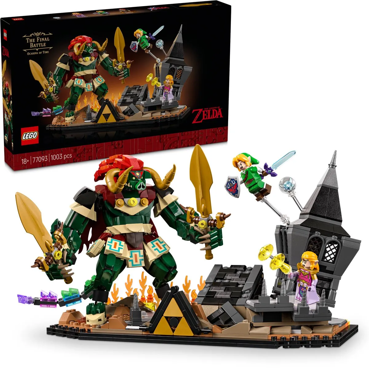 LEGO The Legend of Zelda Ocarina of Time The Final Battle 77093 - 1003 Stukken
