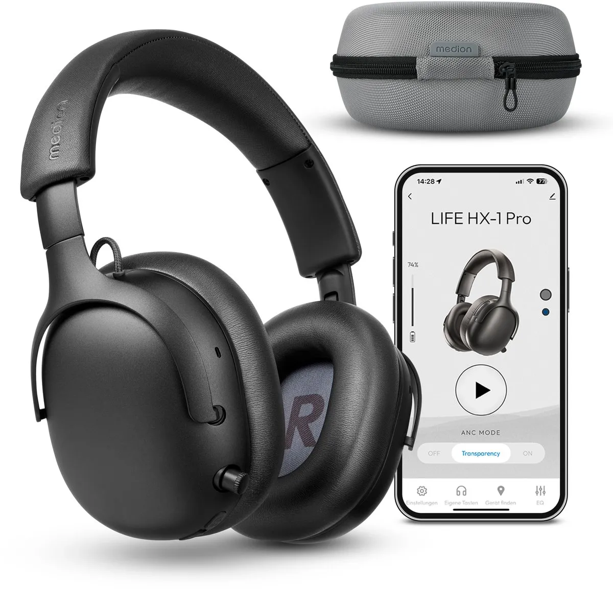 Medion HX-1 Pro Over-Ear Koptelefoon