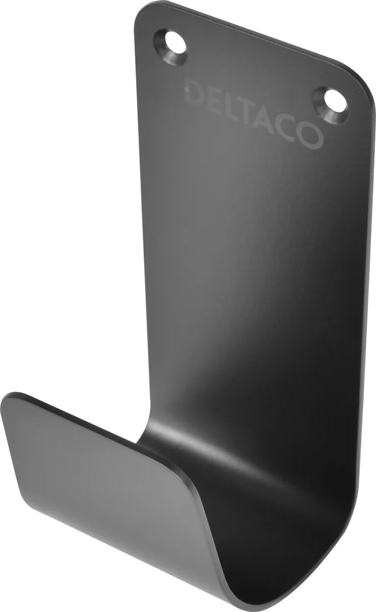Deltaco EV-5115 Wandhouder Oplaadkabel Elektrische Auto - Metaal - Zwart