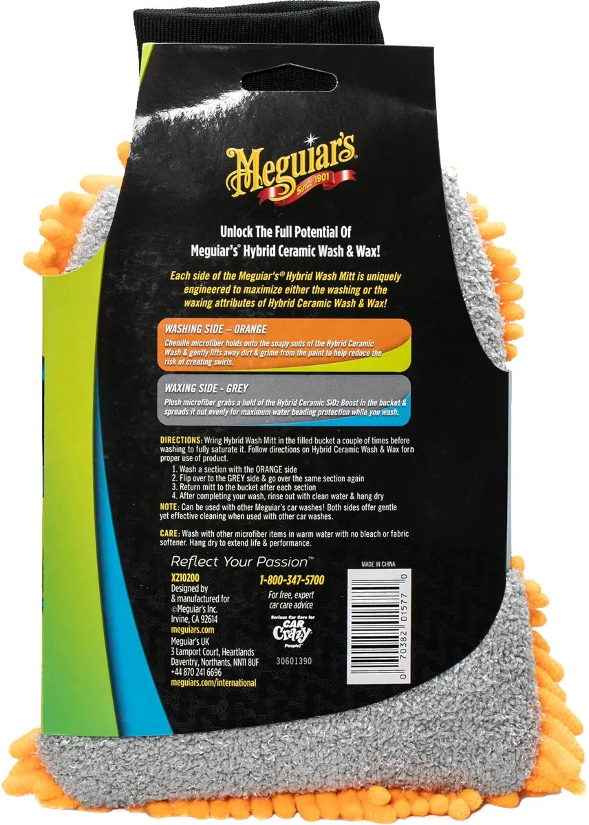 Meguiars Hybrid Ceramic Wash Mitt