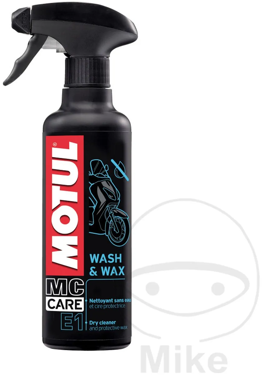 Motul E1 Wash & Wax Schoonmaakspray