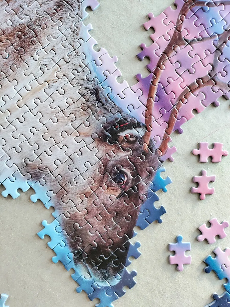 Tactic Reindeer 1000 Puzzelstukken - Bont