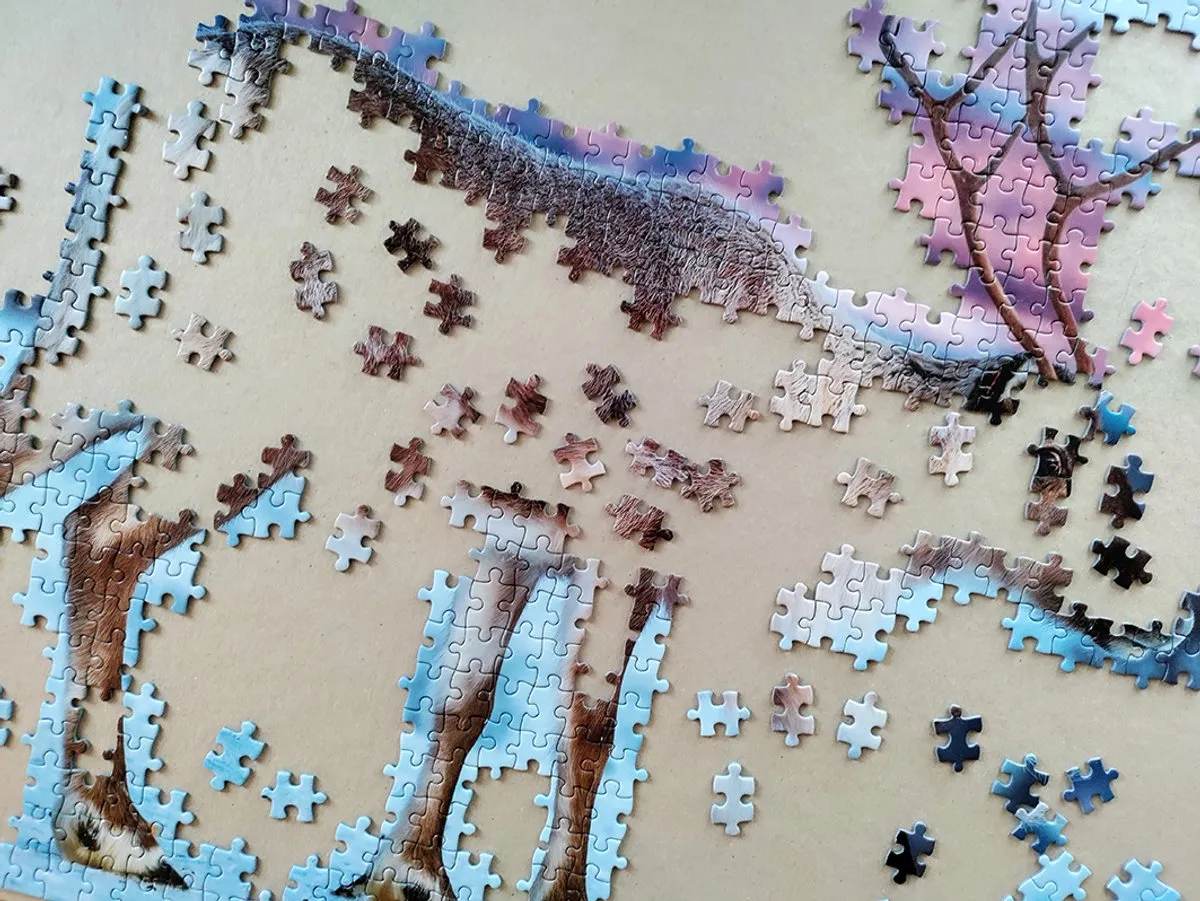 Tactic Reindeer 1000 Puzzelstukken - Bont