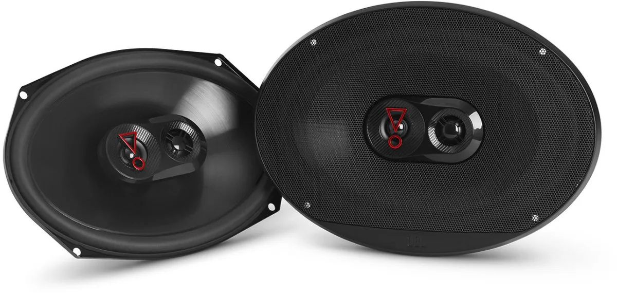 JBL Stage3 9637 - Autospeakers - 6 x 9” (152 x 230 mm) - 3-weg Coaxiaal - 375 Watt - Luidspreker set