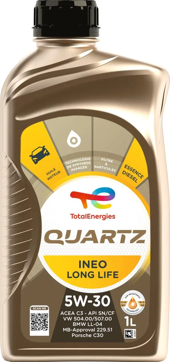 Total Quartz Ineo Long Life 5W30