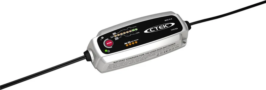 Ctek MXS 5.0 T acculader met temperatuurcompensatie