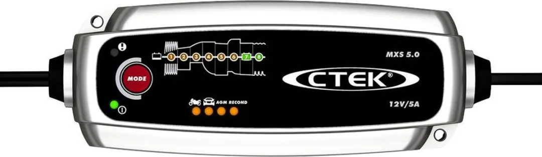 Ctek MXS 5.0 T acculader met temperatuurcompensatie