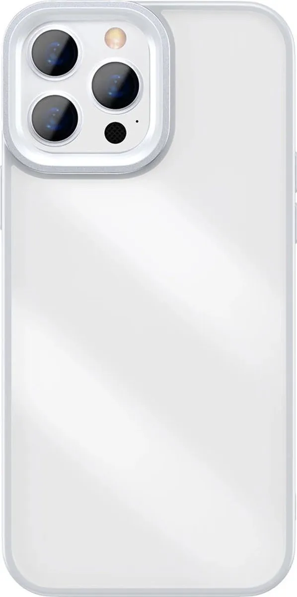 Baseus TPU Hoesje iPhone 13 Pro - Grijs Transparant - afbeelding 2 van 6