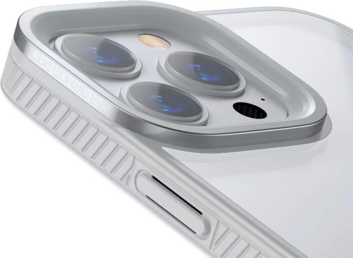 Baseus TPU Hoesje iPhone 13 Pro - Grijs Transparant - afbeelding 5 van 6