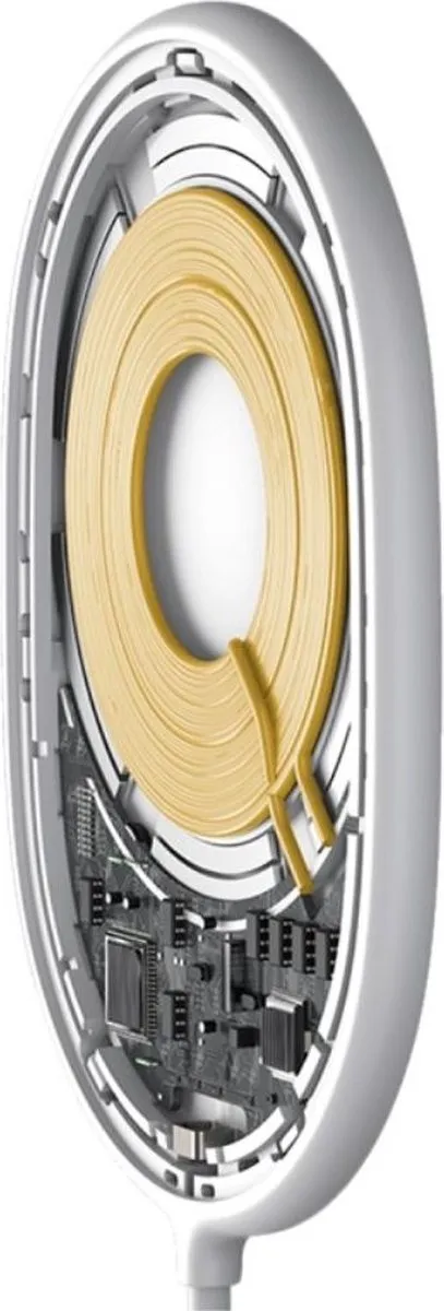 Baseus 10123-5 Magnetisch Draadloos Opladen Pad 15W - Wit