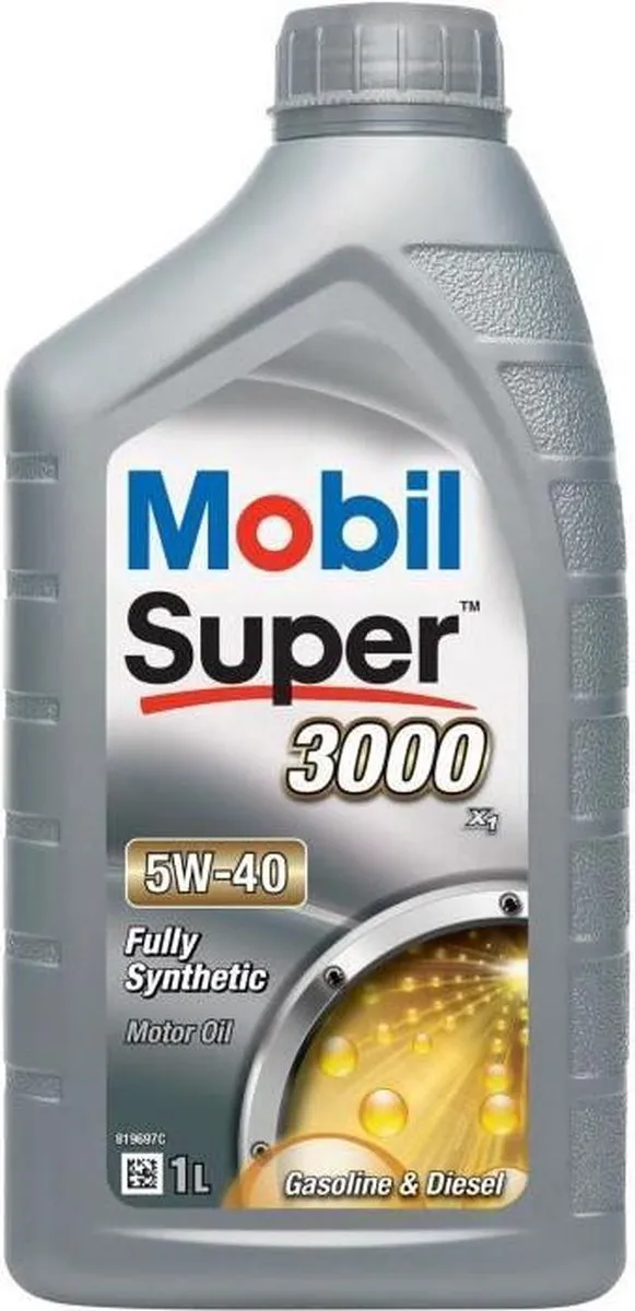 Mobil Super 3000 5W40 Motorolie 1L