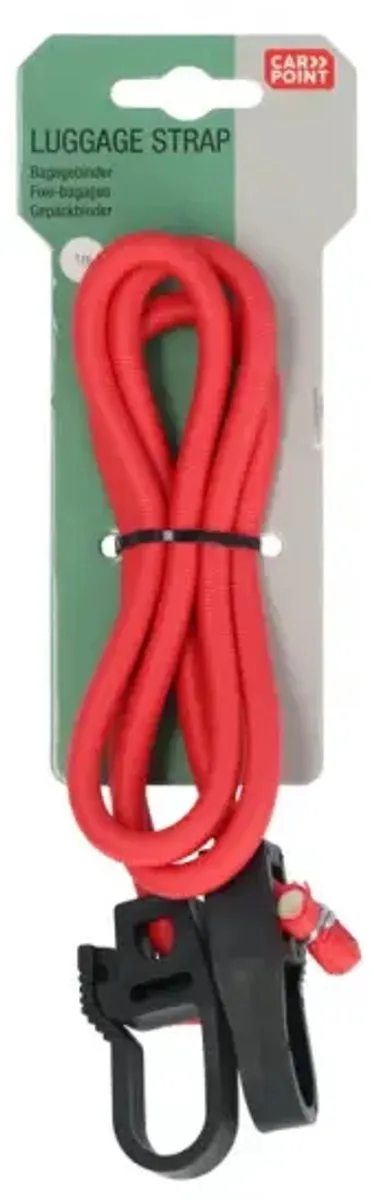 Carpoint Bagagebinder Ø9mm - 100cm Rood
