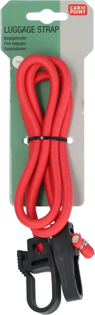 Carpoint Bagagebinder Ø9mm - 100cm Rood