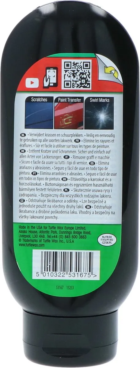 Turtle Wax Scratch Repair & Renew 207ml - Meerkleurig - afbeelding 6 van 6