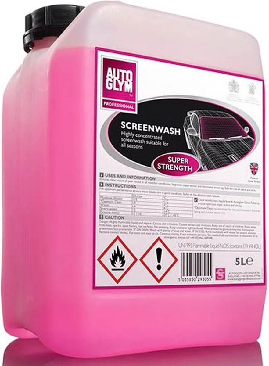 Autoglym Ruitensproeiervloeistof 5L