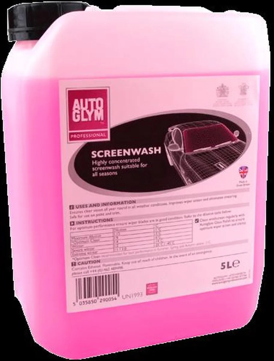 Autoglym Ruitensproeiervloeistof 5L