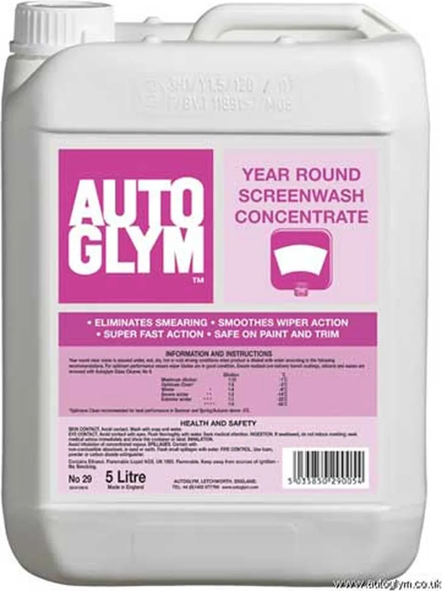 Autoglym Ruitensproeiervloeistof 5L - afbeelding 6 van 6