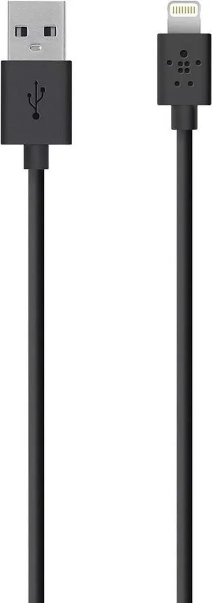 Belkin iPhone Lightning naar USB Kabel CAA001bt2M BK