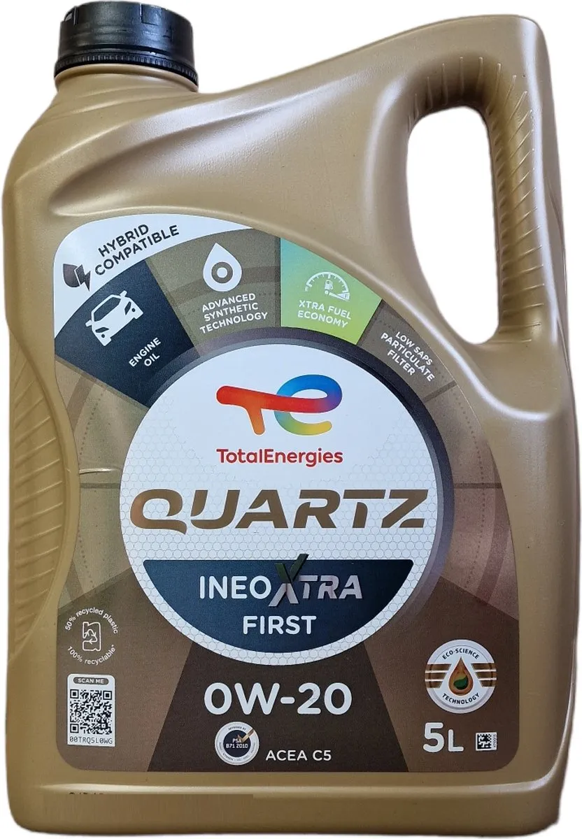 Total Quartz Ineo Xtra First 0W-20 Motorolie 5L