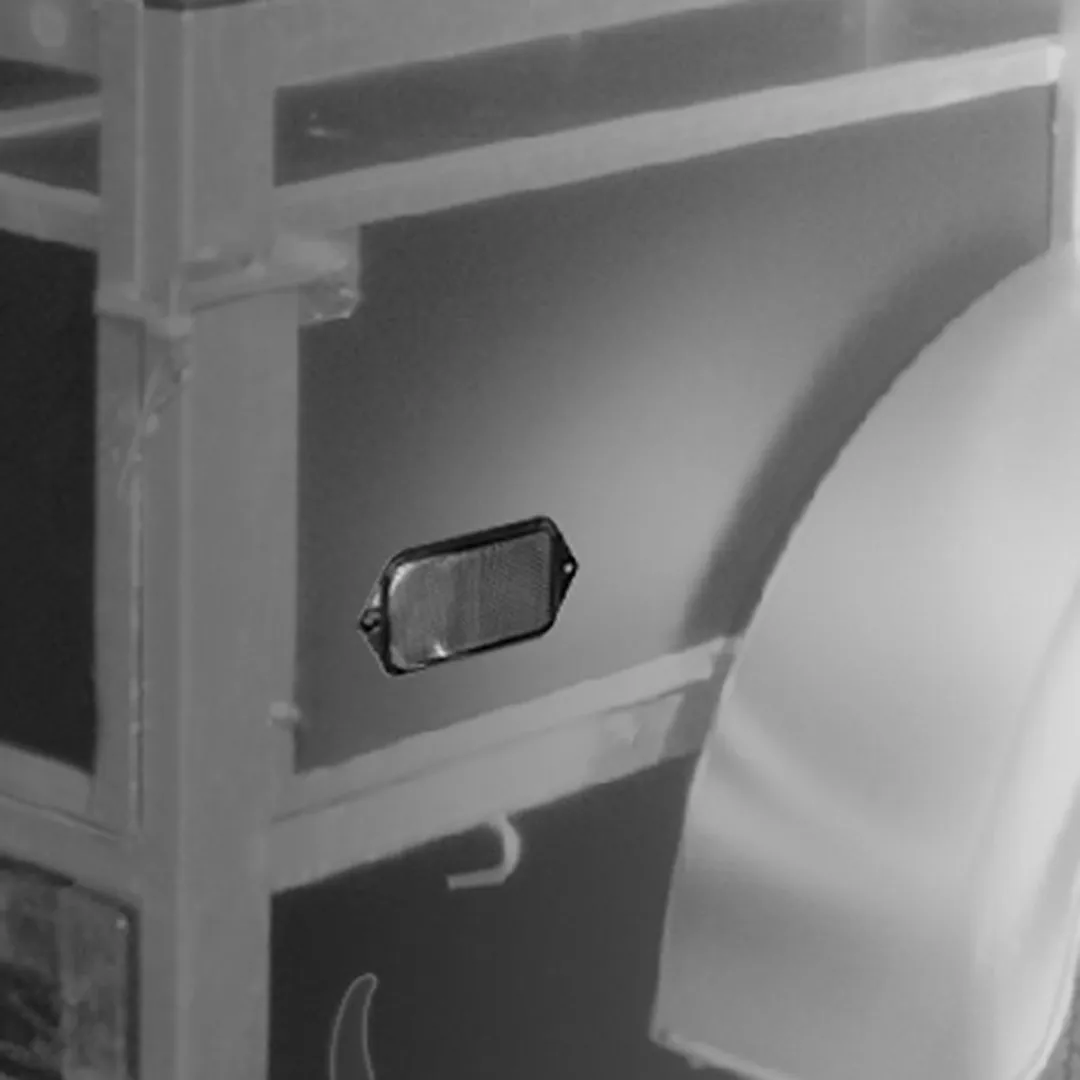Carpoint Reflector Wit 104x40mm - 2 Stuks