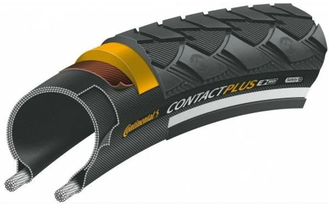 Continental Contact Plus SafetyPlus Breaker 24x1,75 - Zwart