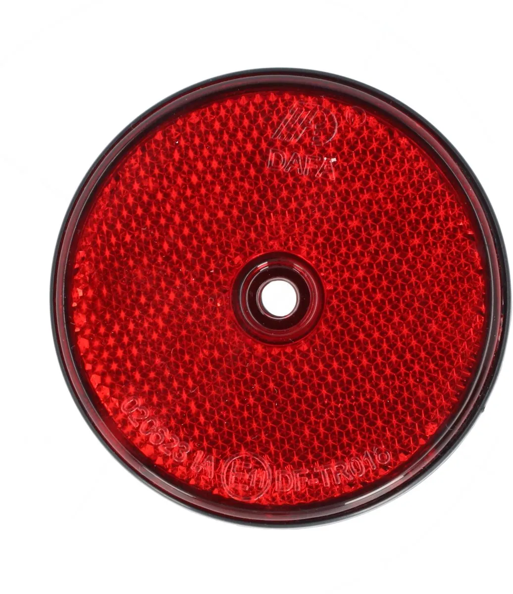 Carpoint Reflectoren Rond 70mm - Rood - 2 Stuks