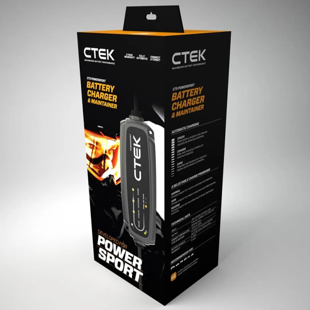 CTEK CT5 Powersport Acculader - AGM