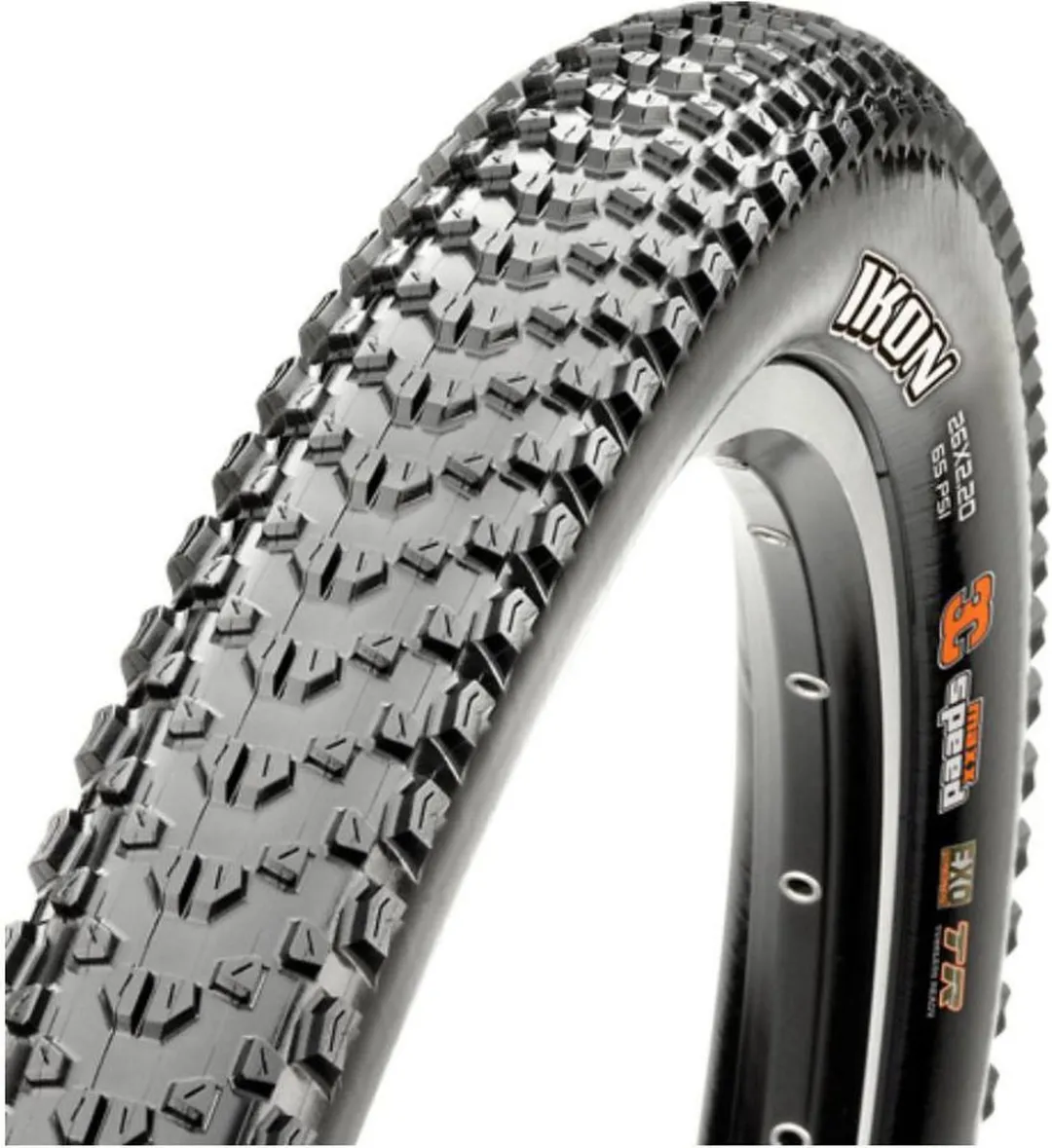 Maxxis Ikon Dual Exo TLR 29x2.20 Mountainbikeband - 55-622 - Zwart