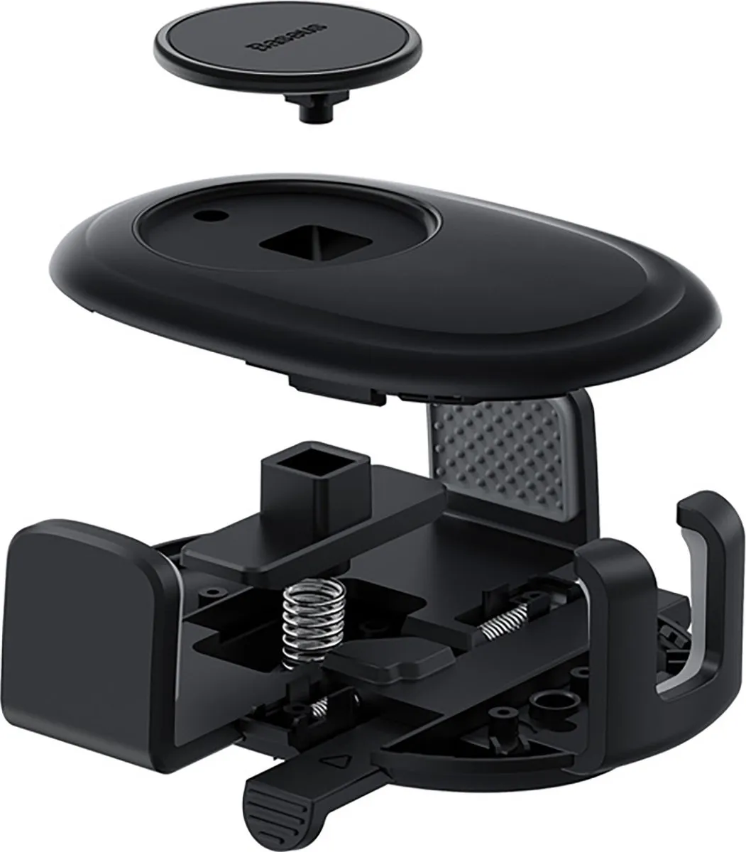 Baseus UltraControl Telefoonhouder Zuignap - Universeel 5.7-7.2" - Zwart