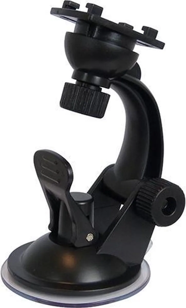 Carpoint Telefoonhouder Zuignap 360° - Zwart/Grijs